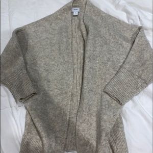 Tan fuzzy Cardigan